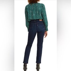 Levi's Straight Leg Blue Jeans Cobalt Haze Women’s 6 / 27” inseam